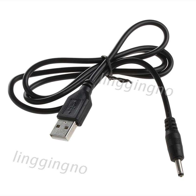 Cable sạc USB ra jack đầu tròn 2.5mm