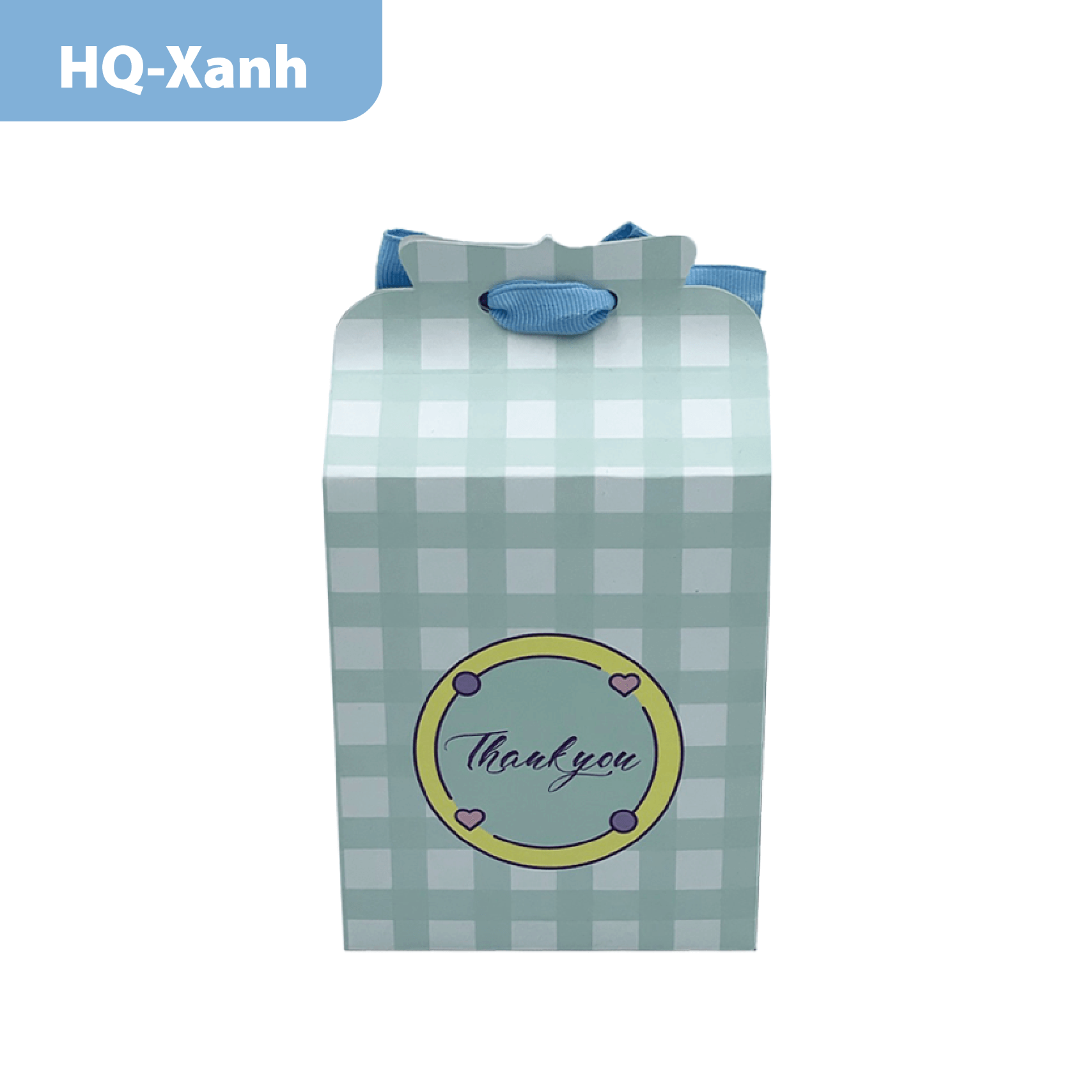 Hộp giấy đựng quà hq01 + nơ