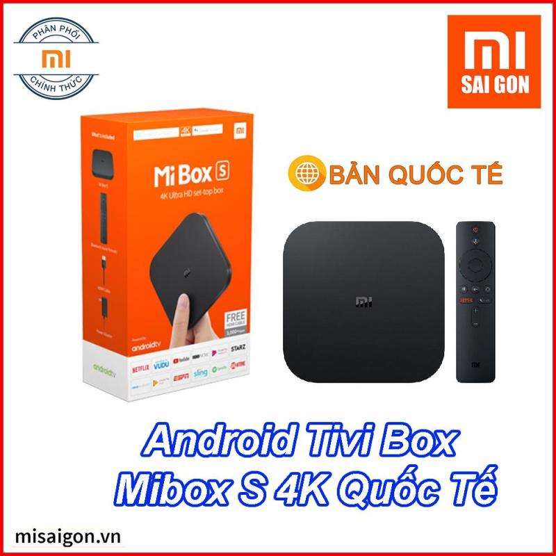 Bảng giá Android Tivi Box Mibox S 4K Xiaomi Quốc Tế