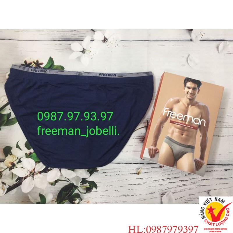 Quần xì nam cotton lụa Freeman 6043