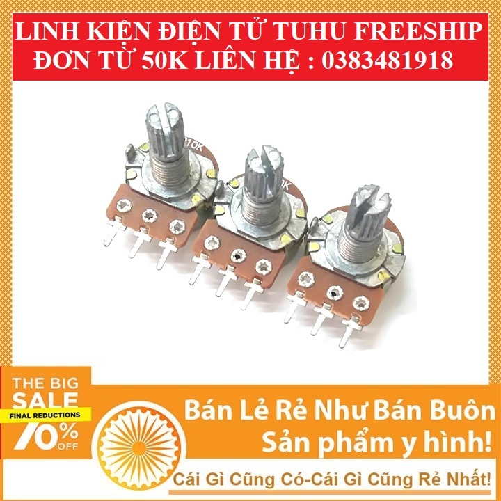 Triết Áp Đơn (từ 1k đến 100k) chiết áp biến trở