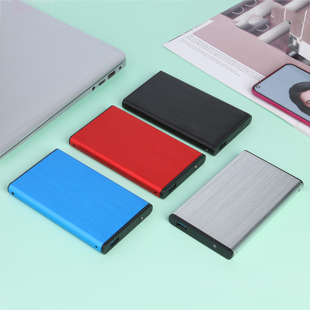 Hộp Ổ Cứng Gắn Ngoài USB 3.0, Vỏ Ổ Cứng SSD 6Gbps 2.5 Inch Bằng Hợp Kim Nhôm