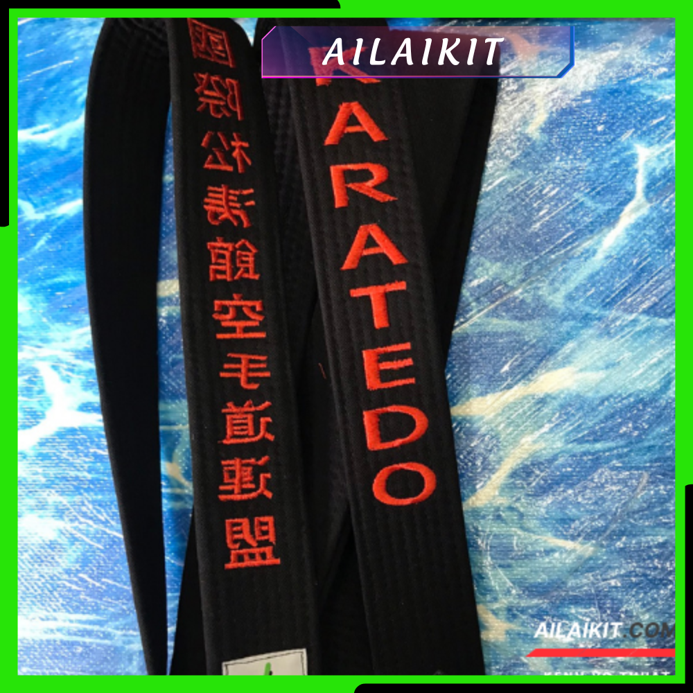 {Đai Đen Karate tốt}  Đai Tốt cho  Không Thủ Đạo AIlaikit