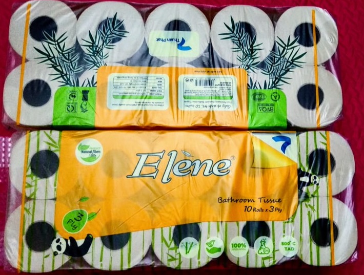 Giấy vệ sinh tre Elene