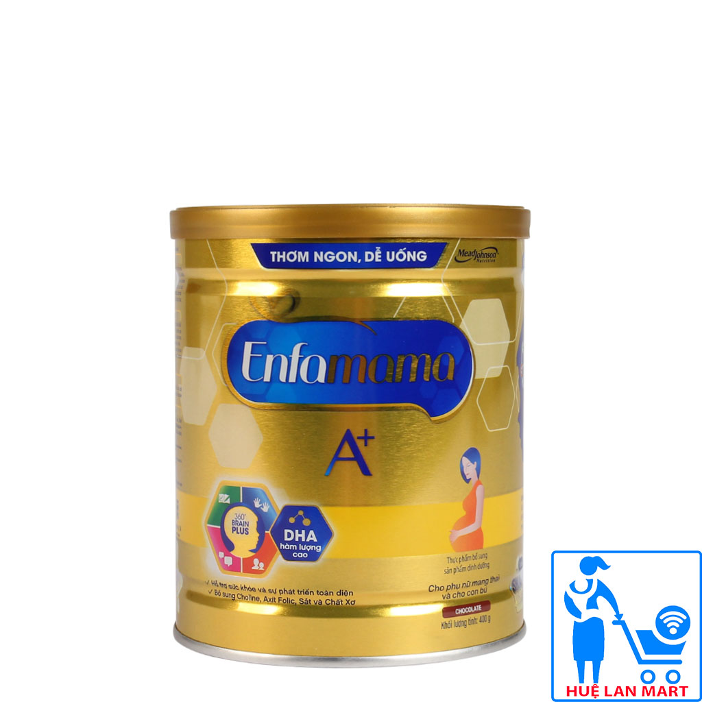 SỮA BỘT ENFAMAMA A+ VANI/SOCOLA 400G - Huệ Lan Milk