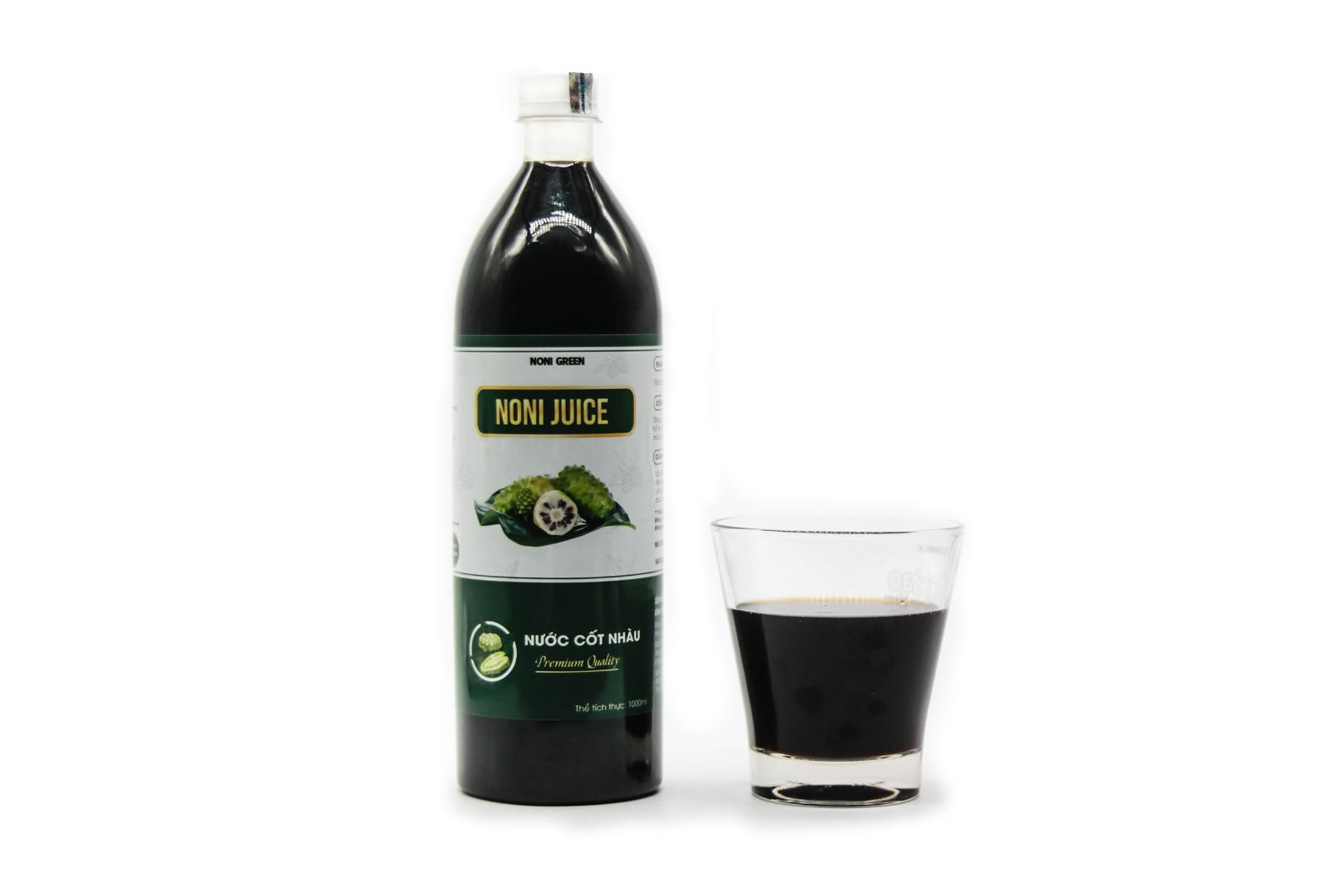 Nước cốt trái nhàu Noni Green chai 1000ml
