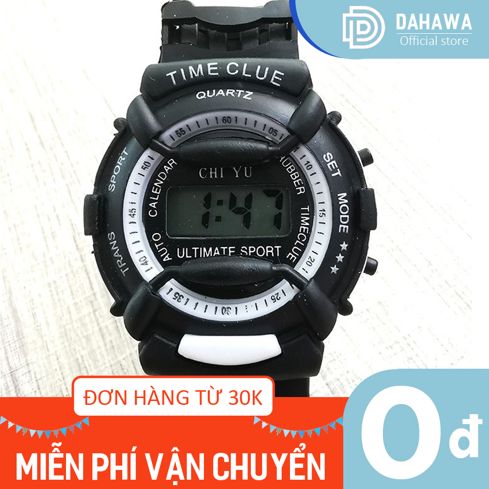 Đồng hồ điện tử thể thao trẻ em Sport S145, dây cao su chắc chắc, chống nước nhẹ, bảo hành 6 tháng