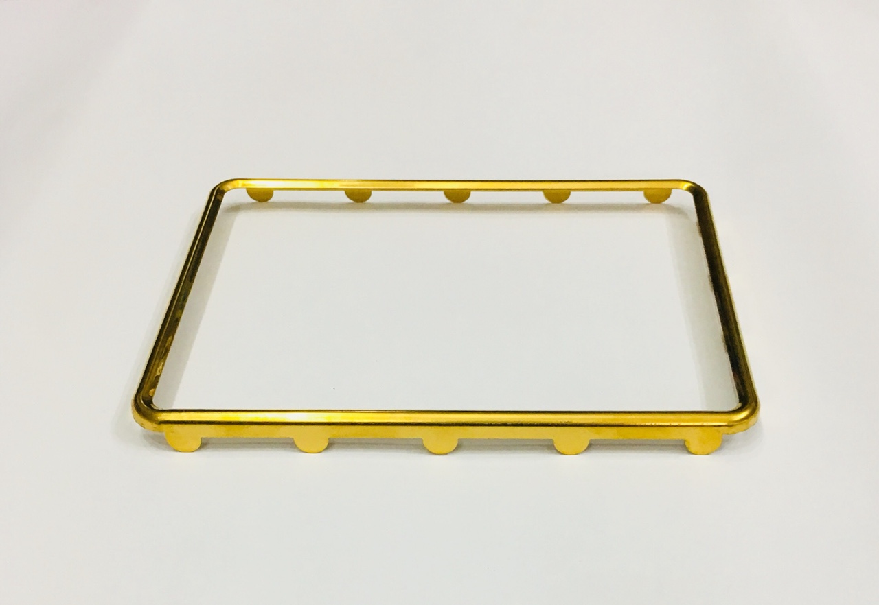 KHUNG VIỀN BIỂN SỐ INOX VÀNG