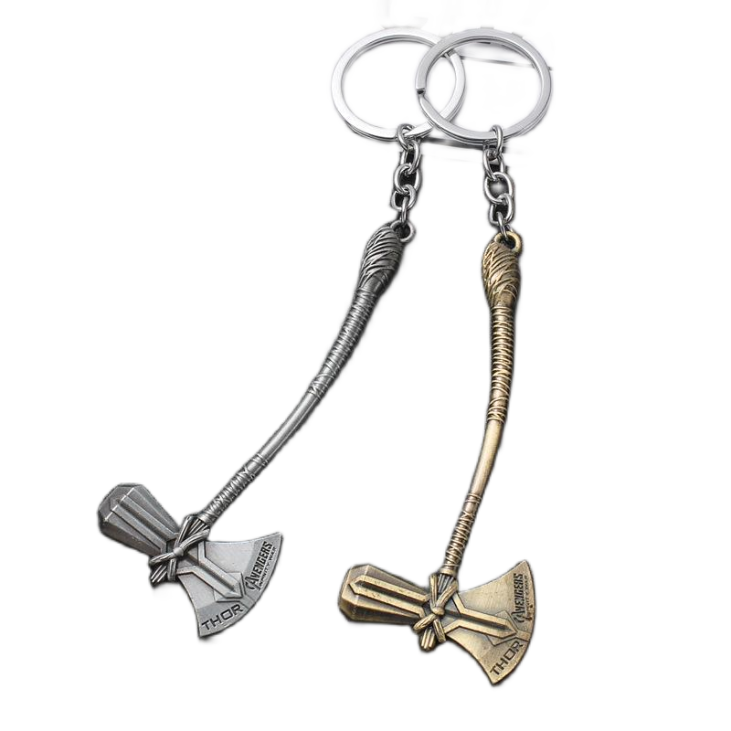 Móc khóa búa Thor StormBreaker Infinity War hợp kim cao cấp 10cm