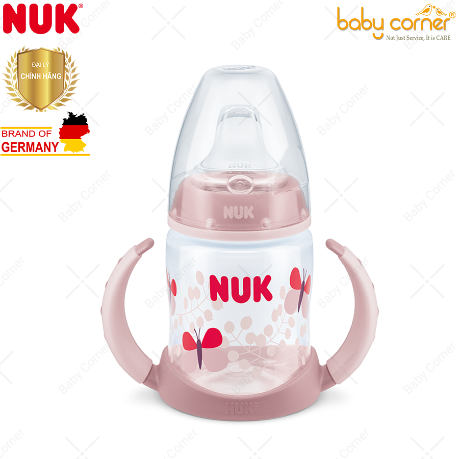 Bình tập uống nuk nhựa pp, 150ml, từ 6 - 18 tháng