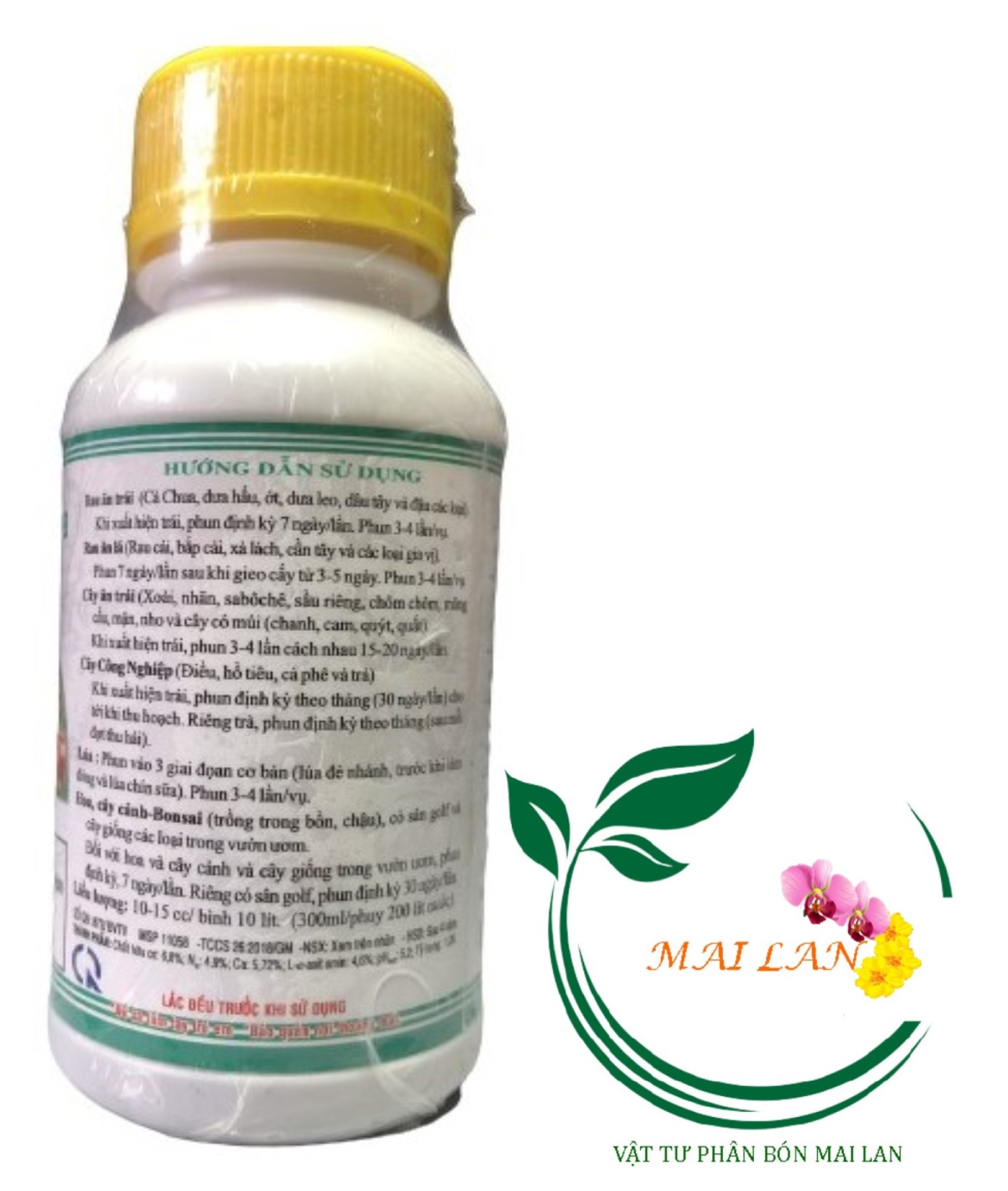 Phân Bón Lá Amino Quelant Ca - #061A# 100ml