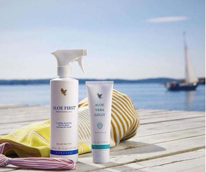 Xịt khoáng làm dịu da Aloe First