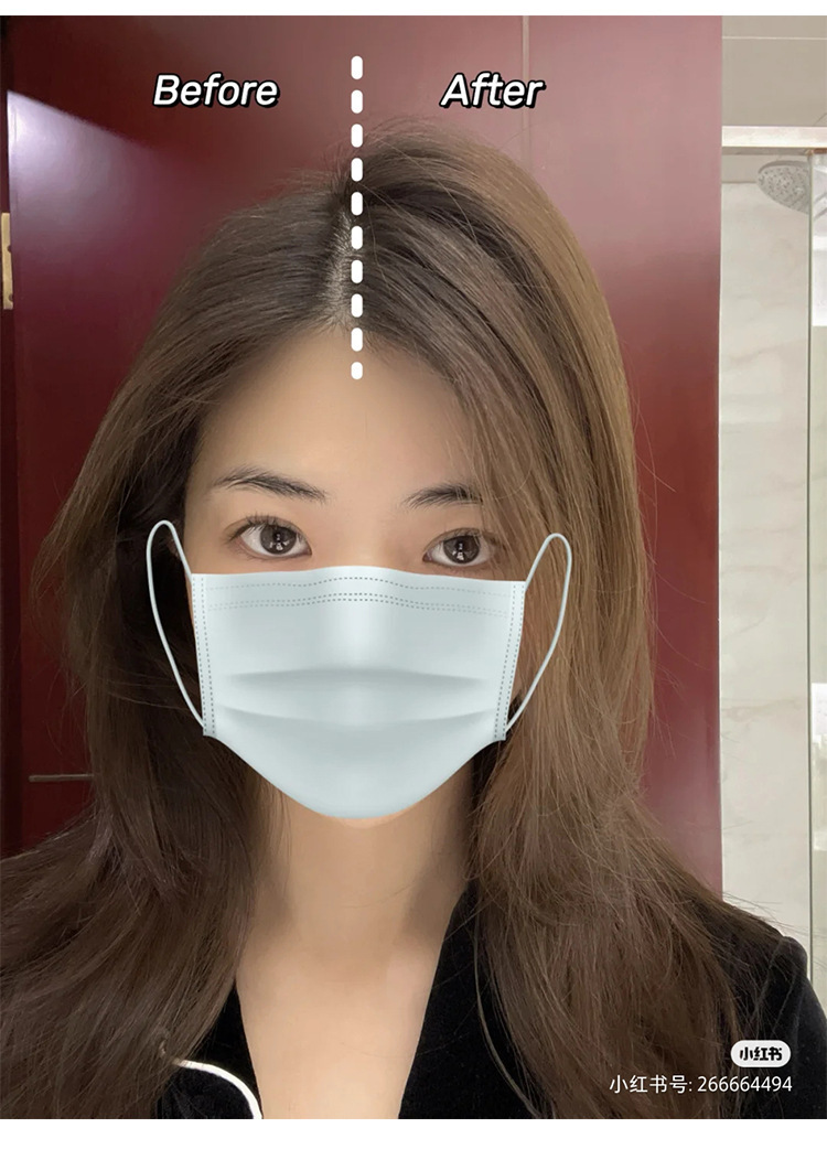 Kẹp phồng tóc tự nhiên dạng lô cuốn tự dính tạo đồ bồng bềnh cho tóc KAKA247