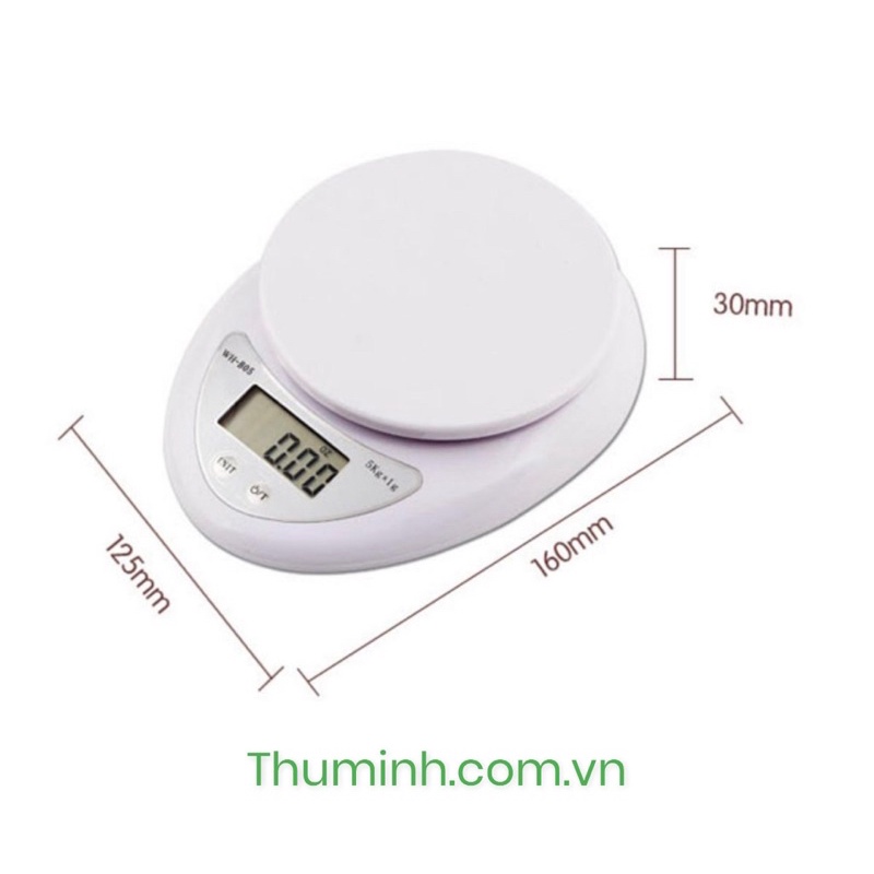 Cân Tiểu Ly Điện Tử B06 5Kg (Tặng Kèm 1 Cặp Pin)