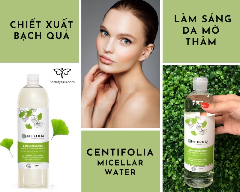 Nước tẩy trang rau má Centifolia 500 ml