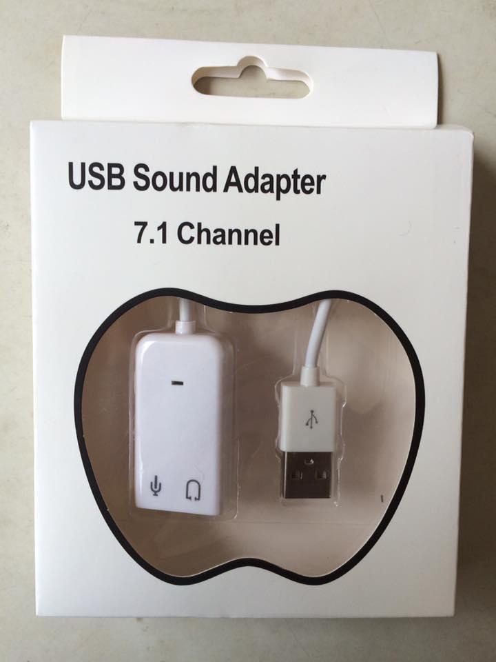 USB Sound Adapter 7.1 Có Dây