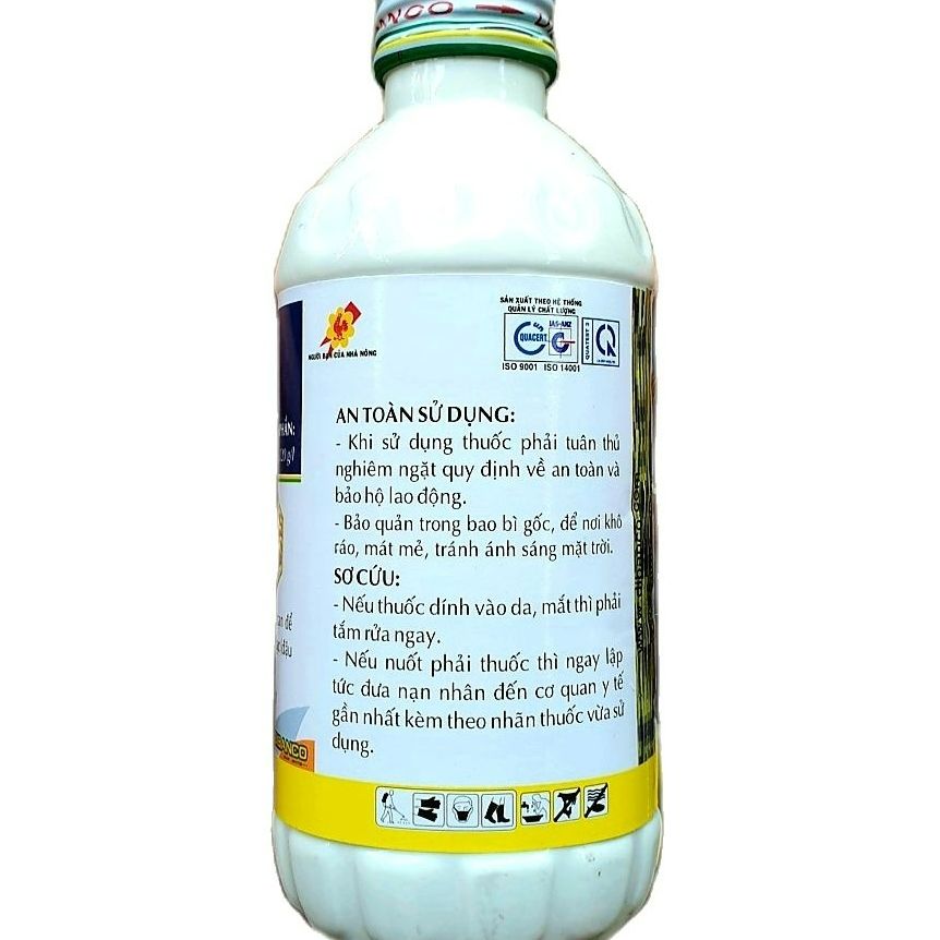 (Combo 5 chai)💎 Thuốc trừ cỏ chọn lọc WISDOM 12EC (250ml).💖