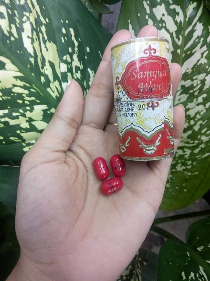 [HCM]Tăng cân SAMYUM WAN ( sâm nhung hoàn đỏ )