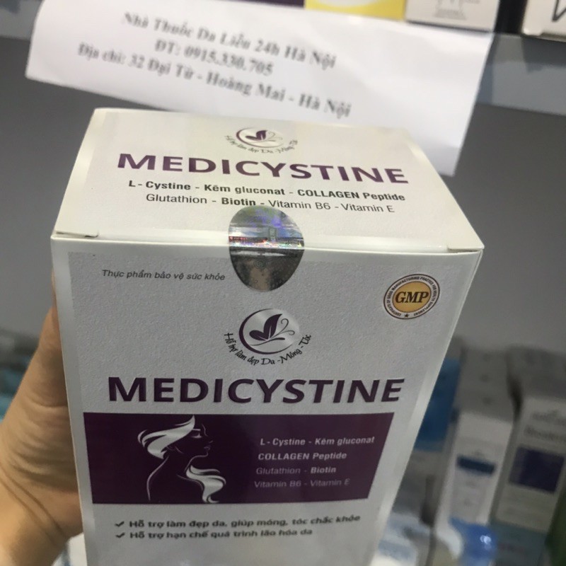 Medicystine - Sản phẩm hỗ trợ làm đẹp da, móng, tóc