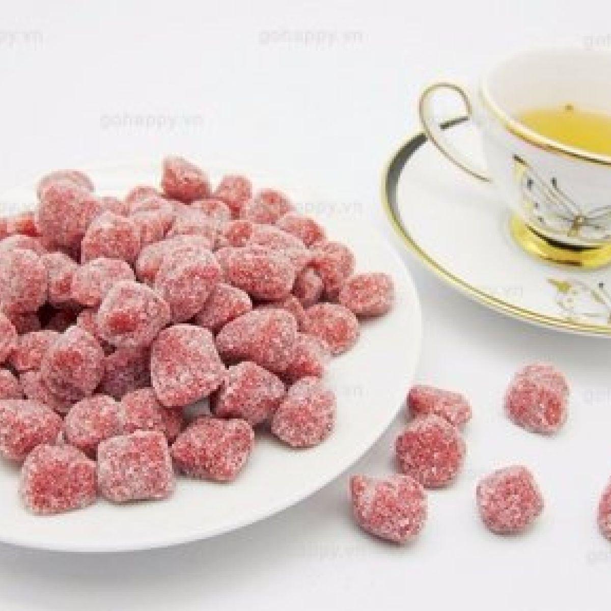 Kẹo Dâu Tây Đà Lạt  - Siêu Ngon 500G