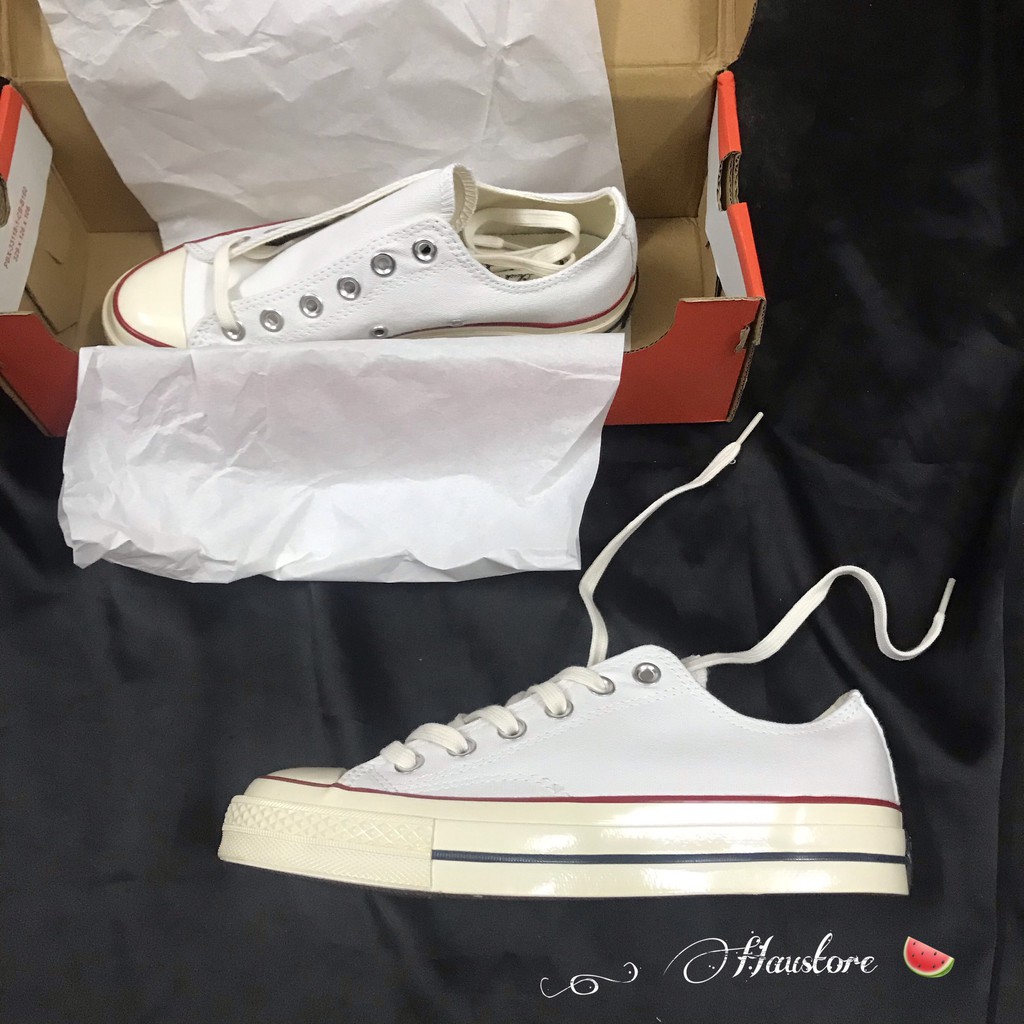 Giày Converse 1970s Trắng  Cổ Thấp [ FULL BOX + ẢNH THẬT ] đủ size 36-43