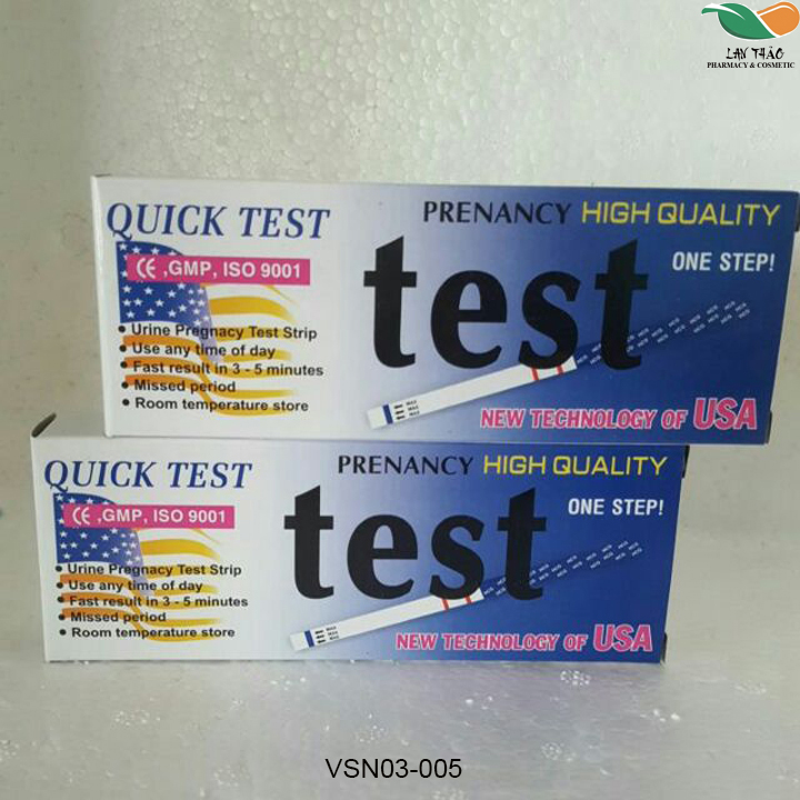 Combo 10 que thử thai quick test chính xác hiệu quả cao