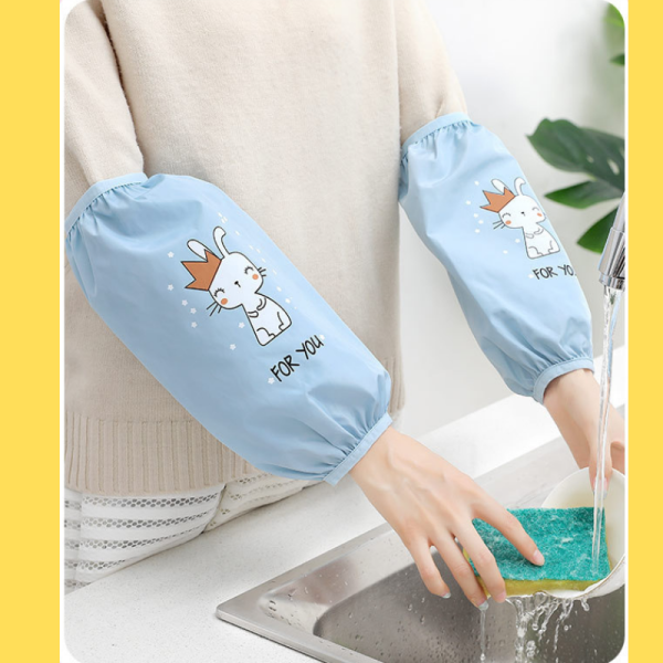 Ống tay áo chống thấm nước- Găng tay dài chống bụi bẩn tiện dụng cho nhà bếp