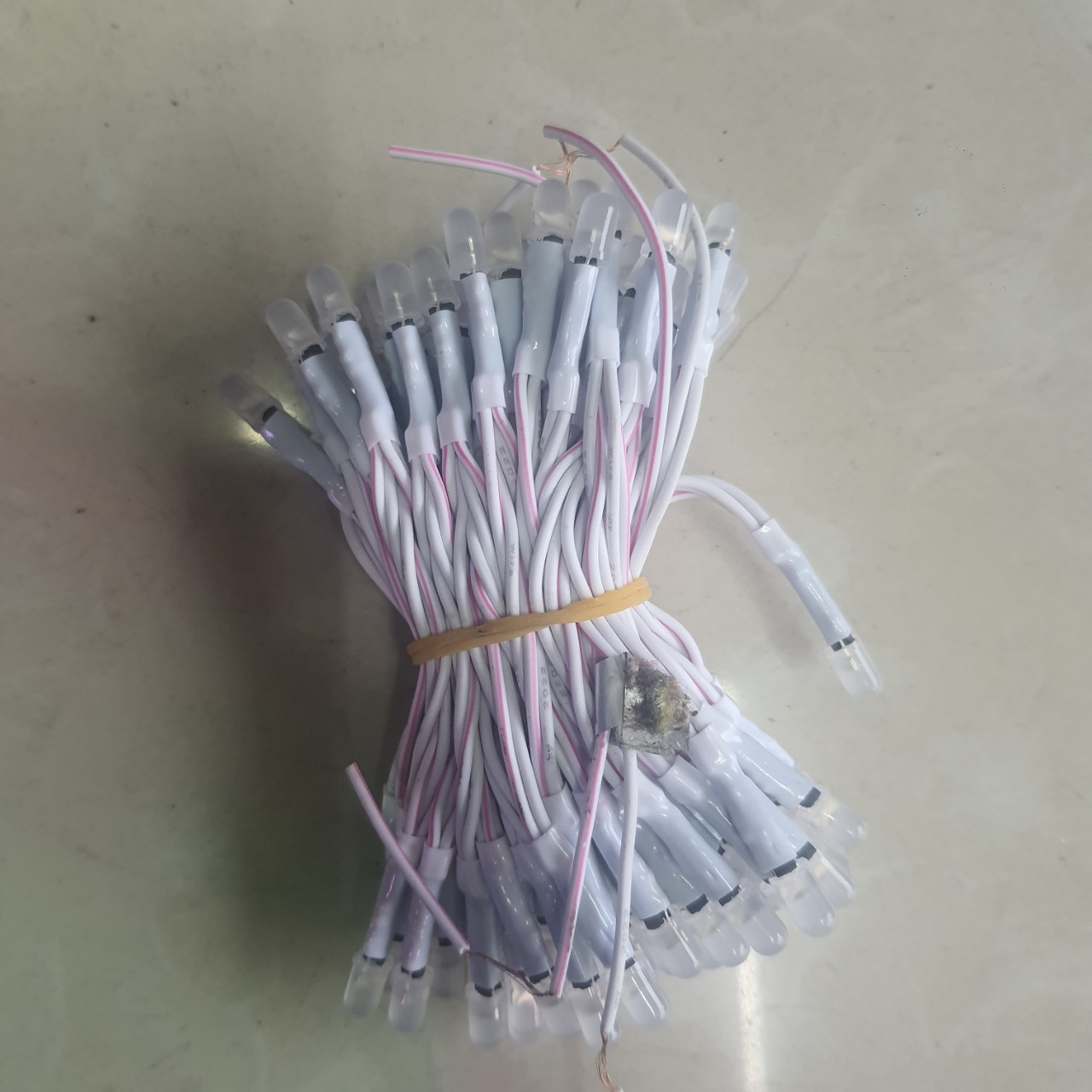 Led Ruồi Liền Dây 5MM Điện 5V - Dây 100 bóng