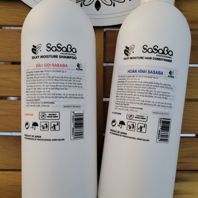 LẺ DẦU GỘI HOẶC DẦU XẢ SASABA PLUS 2019 500ML - 800ML
