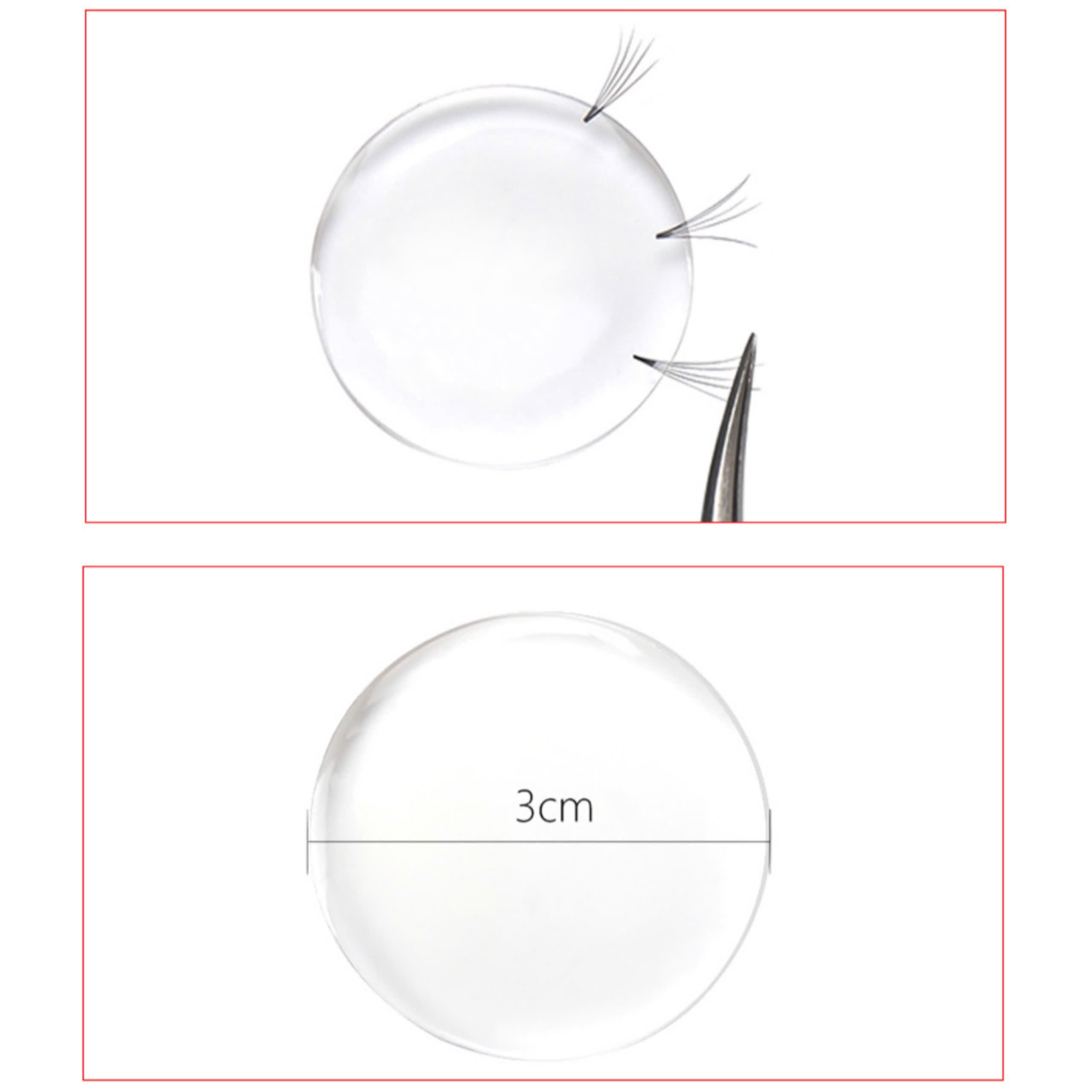 Miếng silicon để dán line mi (dụng cụ nối mi)