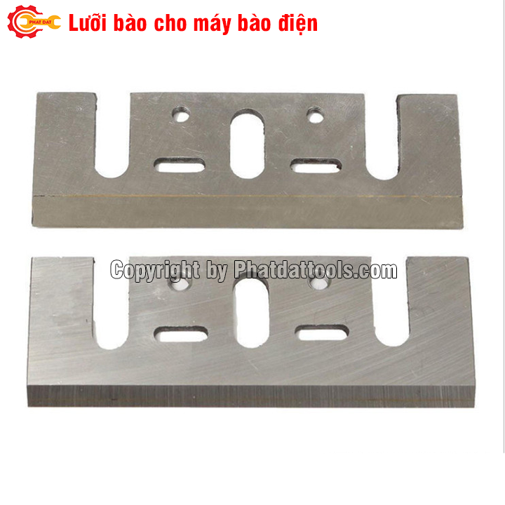 Set 2 luỡi bào gỗ bằng thép gió HSS