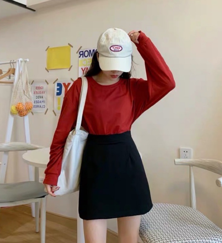 CHÂN VÁY CHỮ A DÁNG BASIC KINA