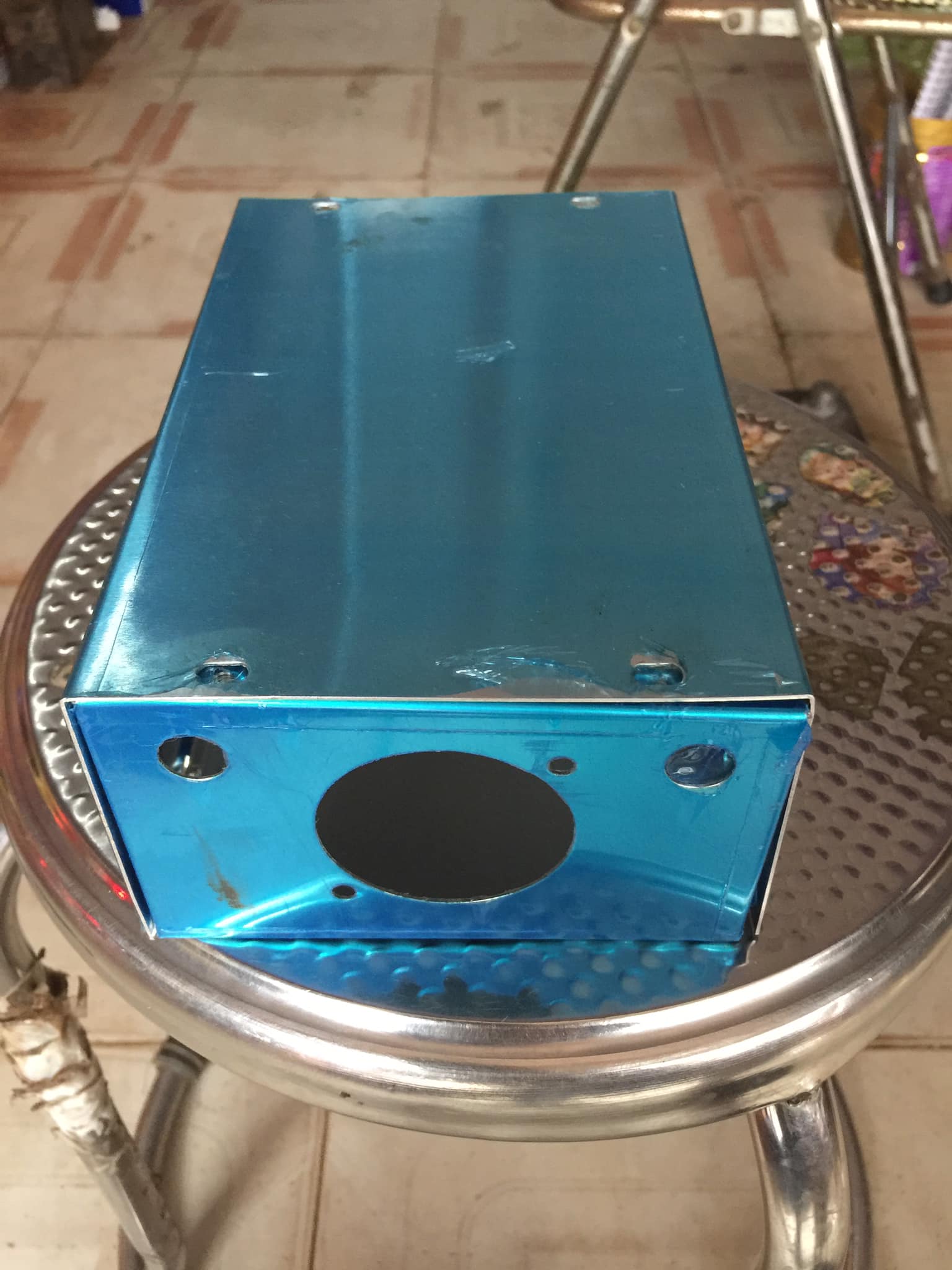 Hộp Nhôm làm 10- 20 sò D718 ( 2 BỘ)
