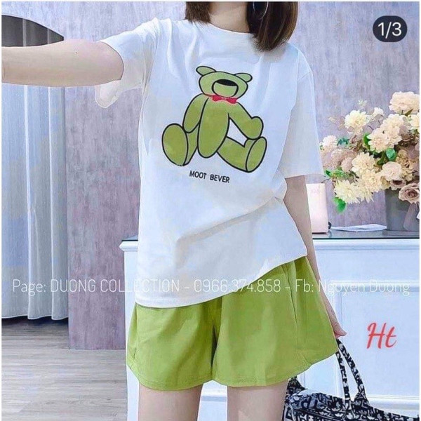 bộ đùi gấu che mặt HT12