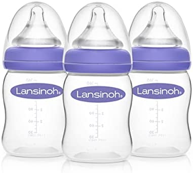 Set 3 Bình sữa Lansinoh 160ml/240 ml