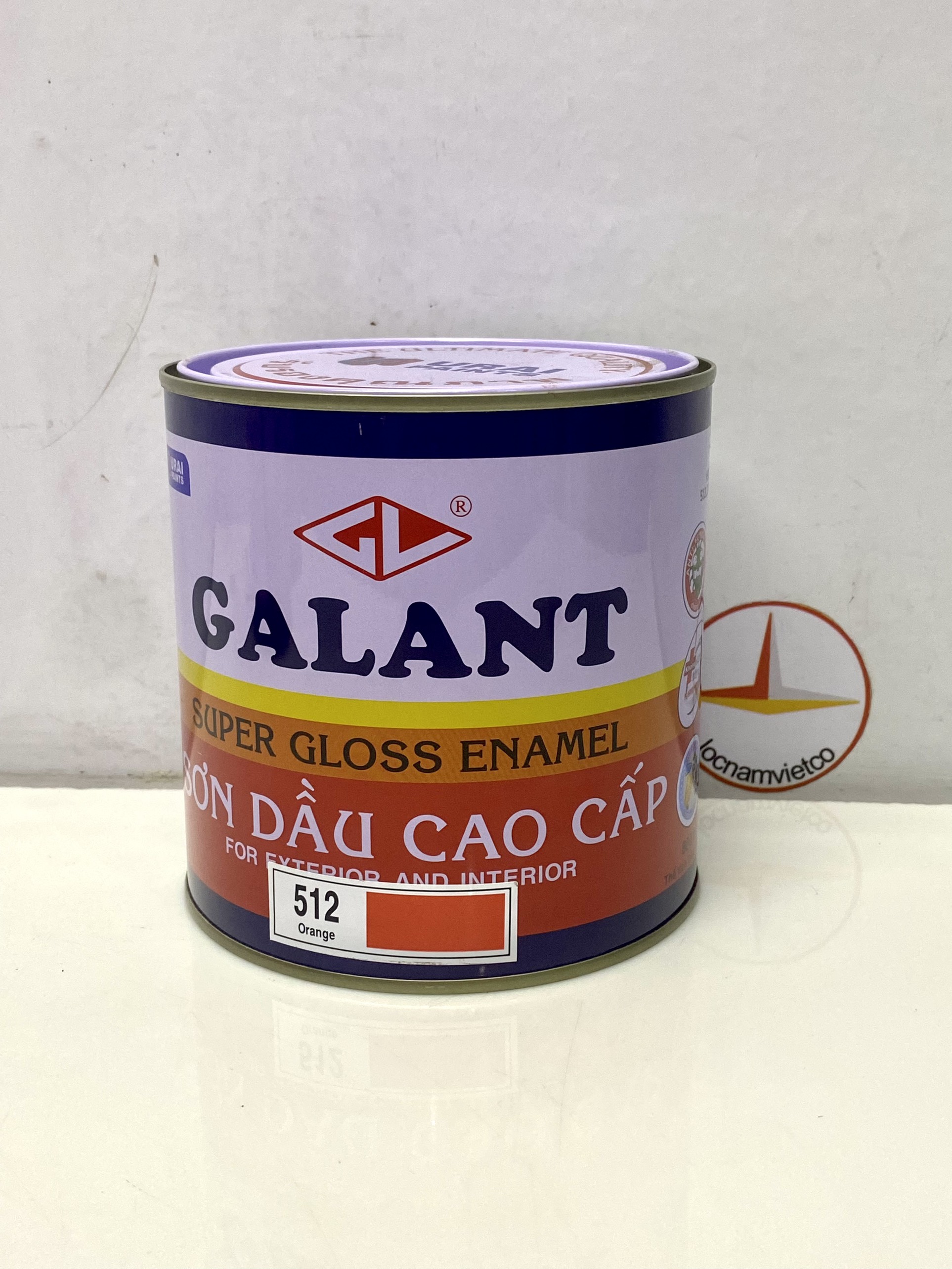 Sơn dầu Galant màu cam 512 800ML
