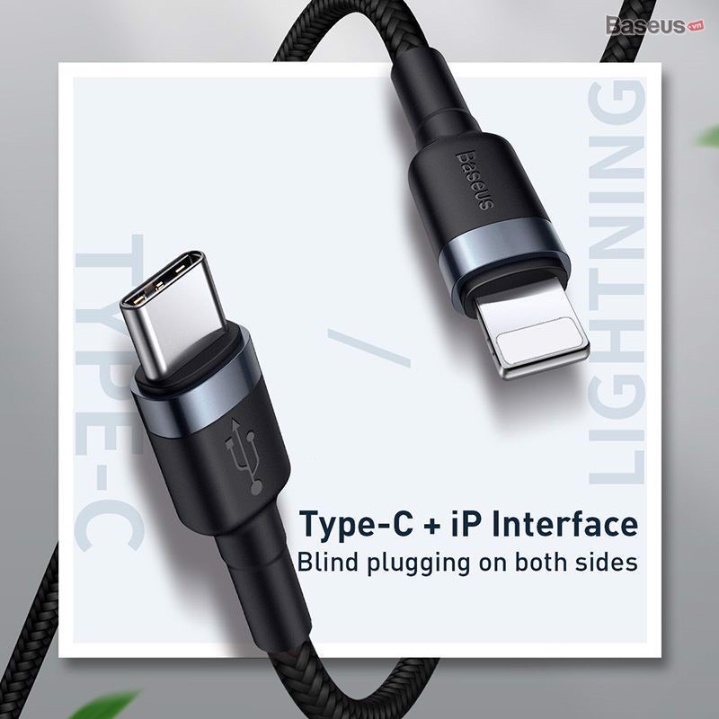 [ CHÍNH HÃNG ] DÂY SẠC , CÁP SẠC 18W TYPE- C TO LIGHTNING CHO IPHONE - BH 12 THÁNG