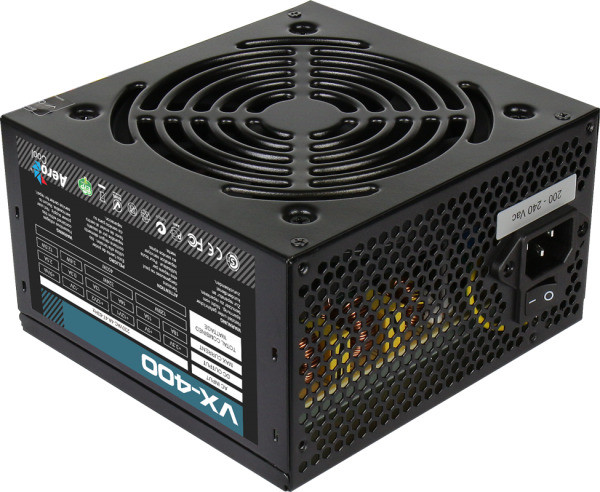 NGUỒN 400W AEROCOOL PLUS ( Mã VX-400 ) NEW BH 36 THÁNG [VT]