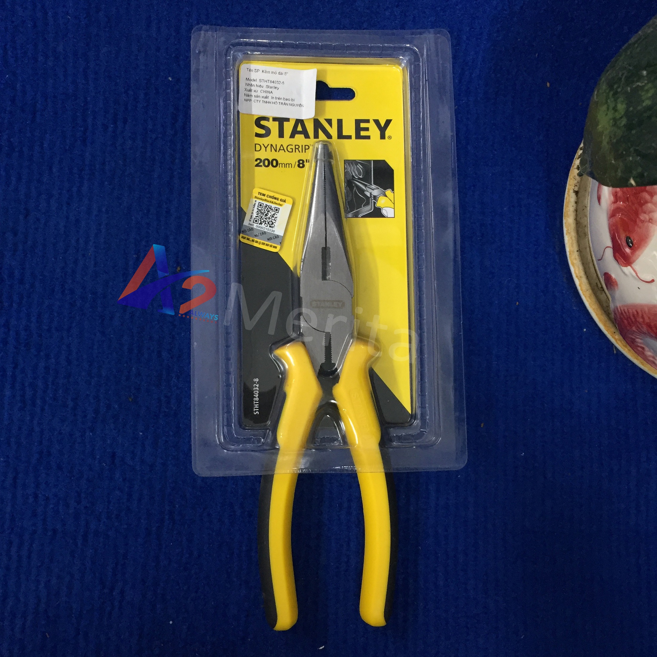 Kềm mỏ nhọn 8"/200mm STANLEY STHT84032-8