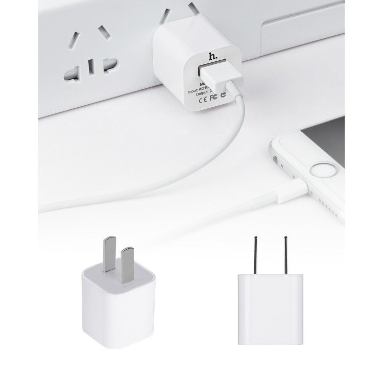 Củ Sạc iPhone 1A Hoco UH102 - Sạc Chuẩn Như Sạc Zin [CHÍNH HÃNG]