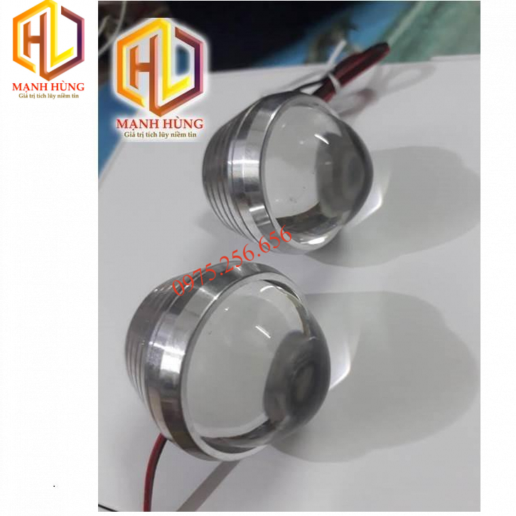 Đèn chớp nháy mắt trâu 12v-24v xanh Biển (BỘ) [Hỗ trợ lắp đặt] Đèn chớp nháy mắt trâu