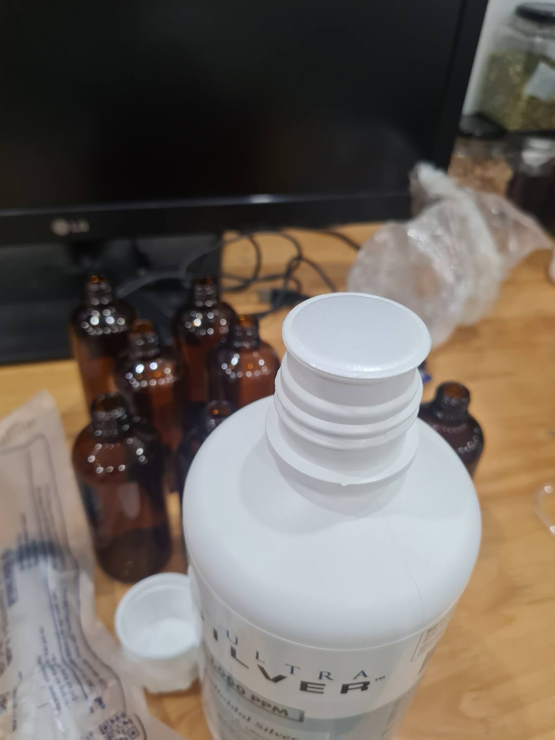 Keo bạc Silver. 1000ppm. Nhập khẩu Mỹ. Lọ chiết 95ml
