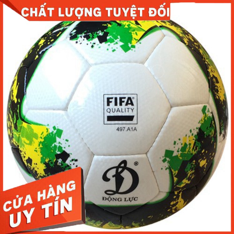 Quả bóng đá Động Lực UHV galaxy 2.05 (màu xanh-trắng)
