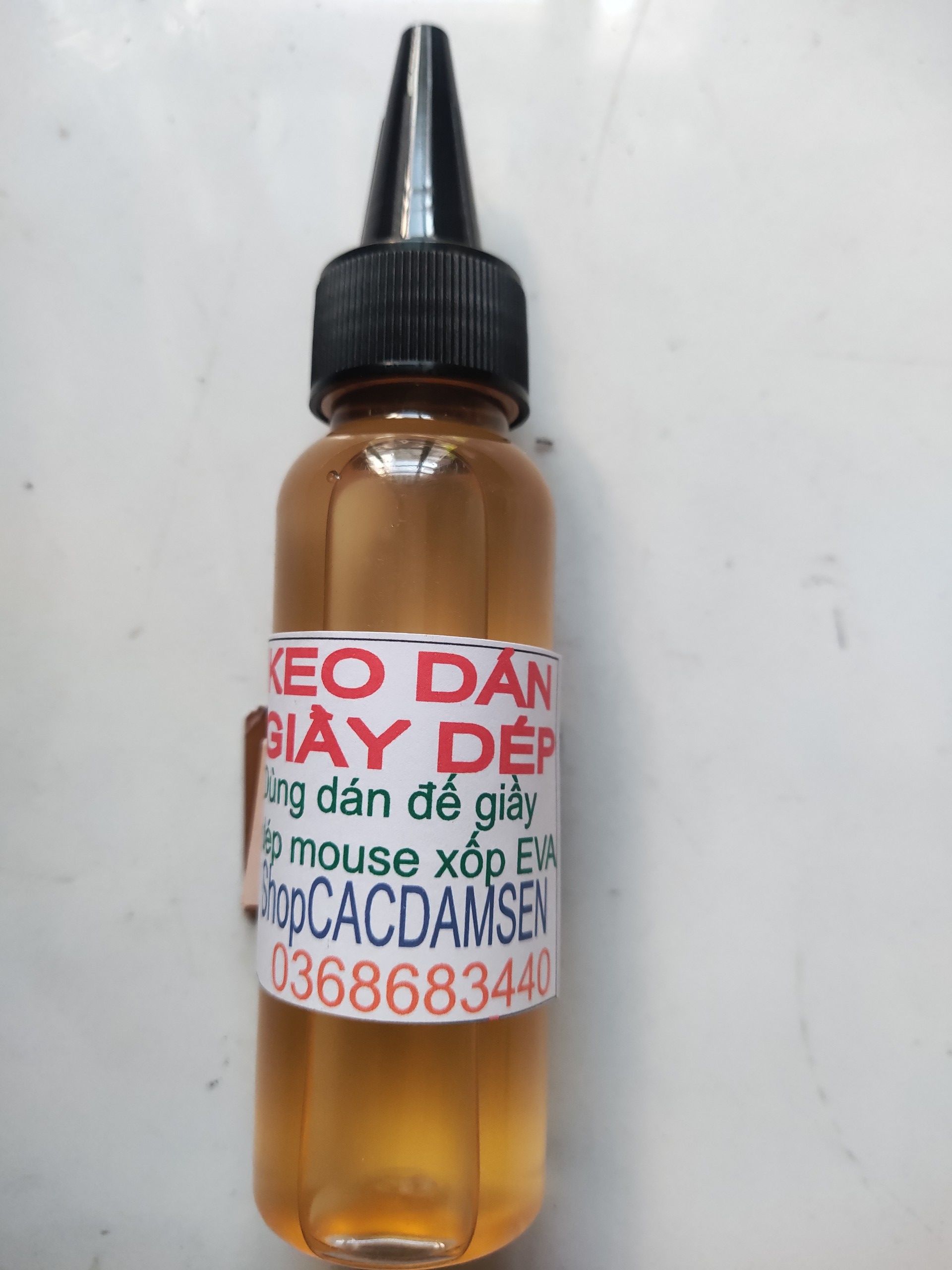 KEO DÁN ĐẾ GIẦY DÉP -LỌ 60ML