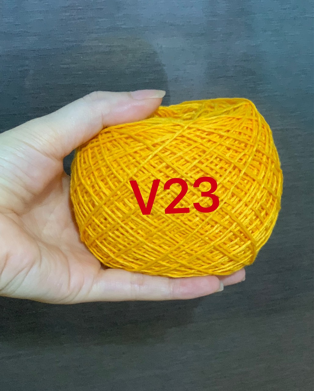 Len cotton vn, sợi to 1mm, không xù