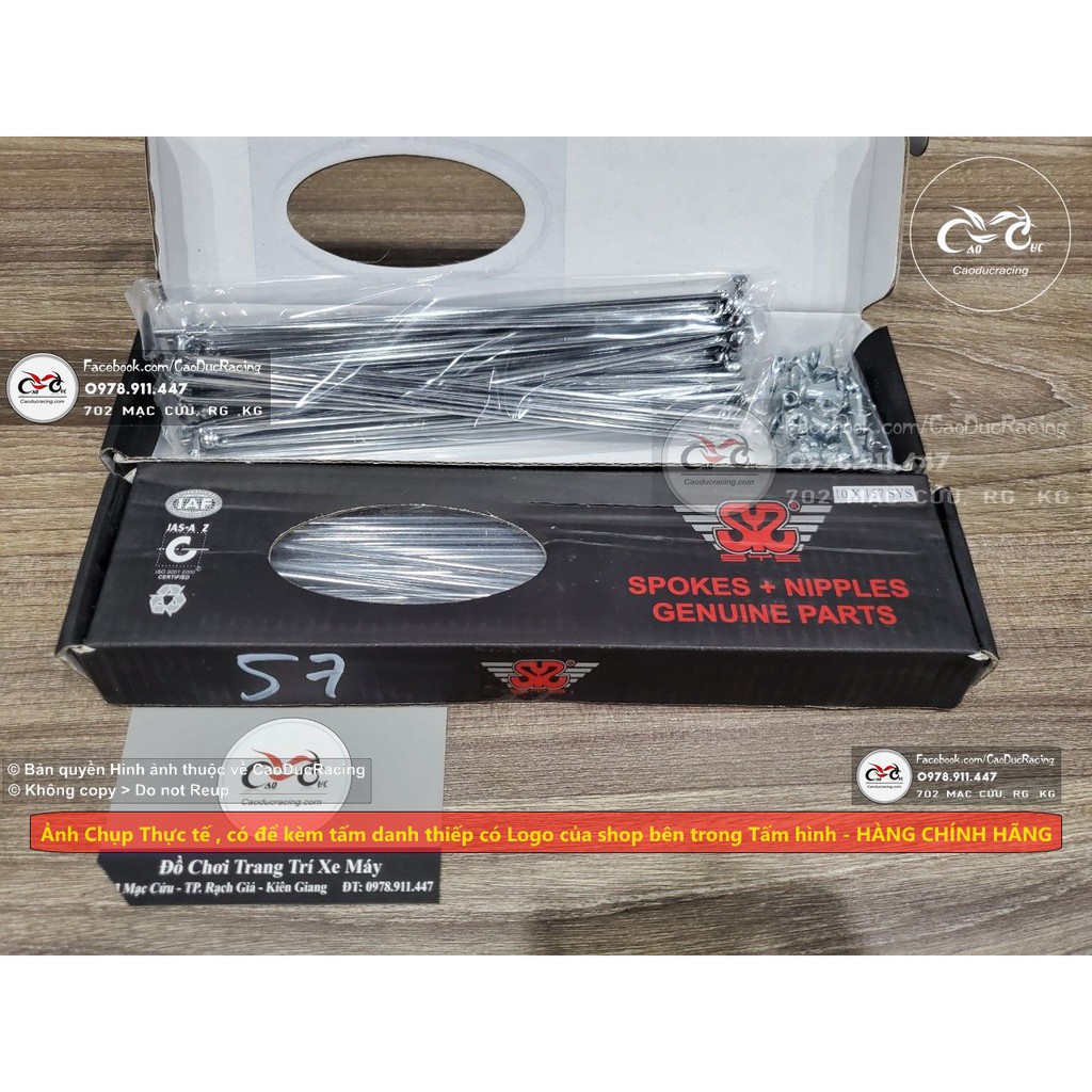 Căm sys malay crom 149 157 184 lắp mọi loại xe