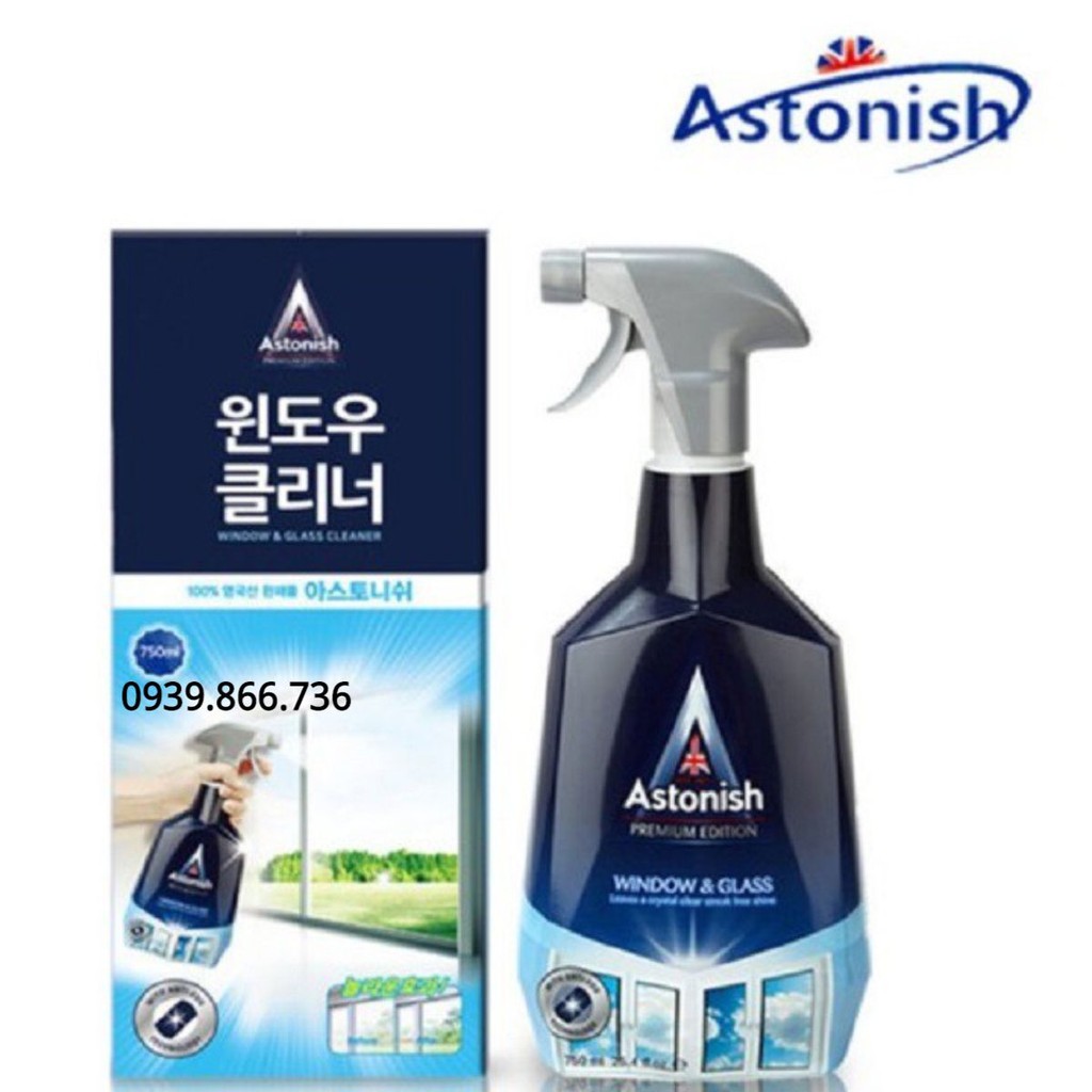 [HCM]Nước lau kính Astonish C6950-750ml