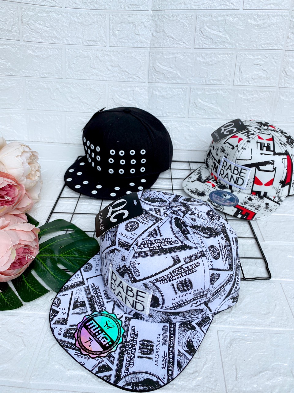 MŨ LƯỠI TRAI MŨ HIPHOP RABE