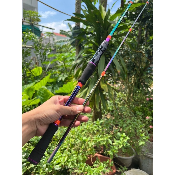[Cần câu chất lượng] Cần câu lure máy đứng + ngang CARON TITAN (DAJWA)