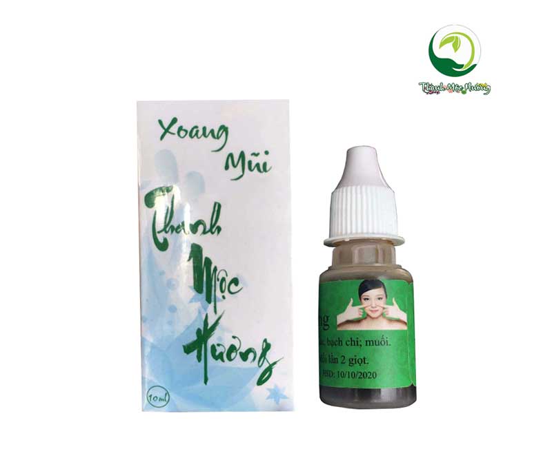 dung dịch nhỏ mũi thanh mộc hương